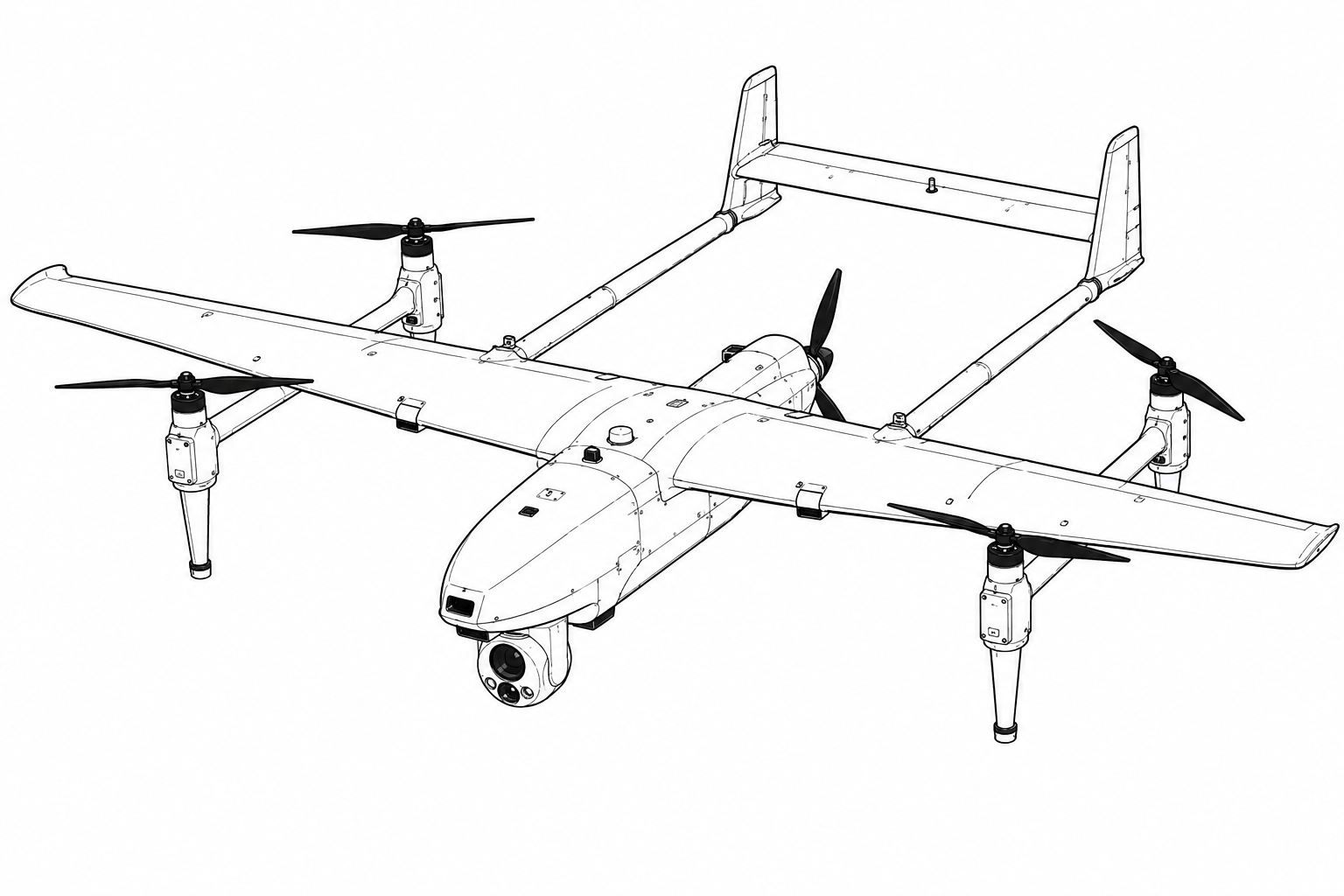 Poseidon H10 MkIII military drone profile image